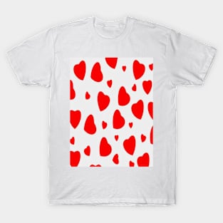 Red hearts T-Shirt